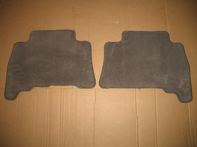 2010 2011 2012 2013 lexus gx460 gx rear floor mats gray used oem 10 11 12 13