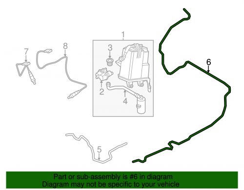 Genuine bmw vacuum hose 16117164402