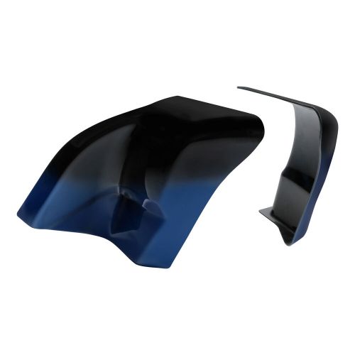 Stretched side cover panel fit for harley touring glide 14-23 mako shark fade