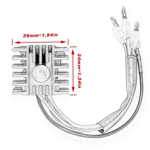 Regulator rectifier for yamaha outboard 664-81970-60 9.9hp 15hp 20hp 25hp 84-10