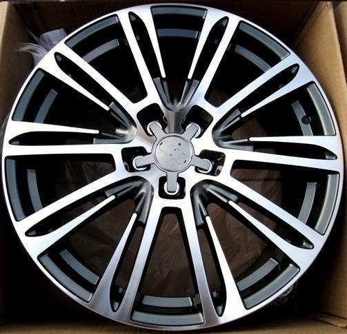 19" wheels for audi a8 a6 a4 q5 vw phaeton tiguan rims & caps set 19 x 8.0"