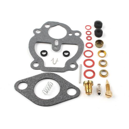 Carburetor rebuild kit w/ zenith for allis chalmers b c ca d10 d12 wd45 ford 8n