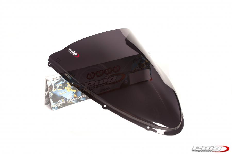 Puig racing windscreen dark smoke for ducati 848 2008-2010