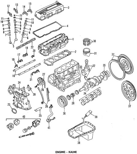 Genuine nissan rocker arms 13257-40f17