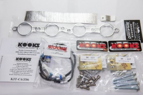 Kooks 2&#034; stainless steel long tube headers only  06-13 c6 z06 7.0 ls7 , zr1 ls9