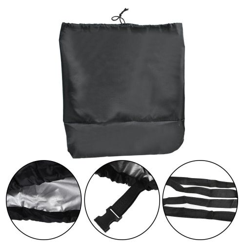 New heavy duty trailerable sled storage cover fit for snowmobile up to 90&#034; black