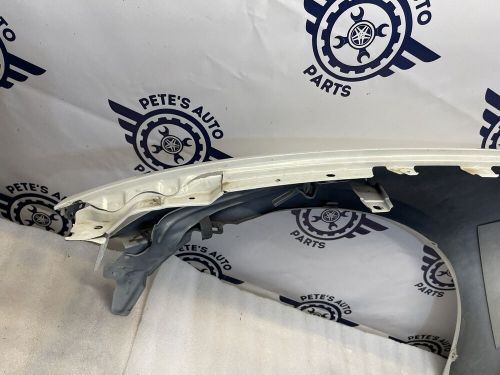 09-15 infiniti g35 g37 q40 sedan front right passenger side fender white qaa oem