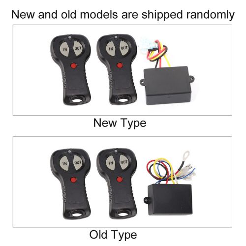 1 pair 12v wireless winch remote control controller kit for truck don