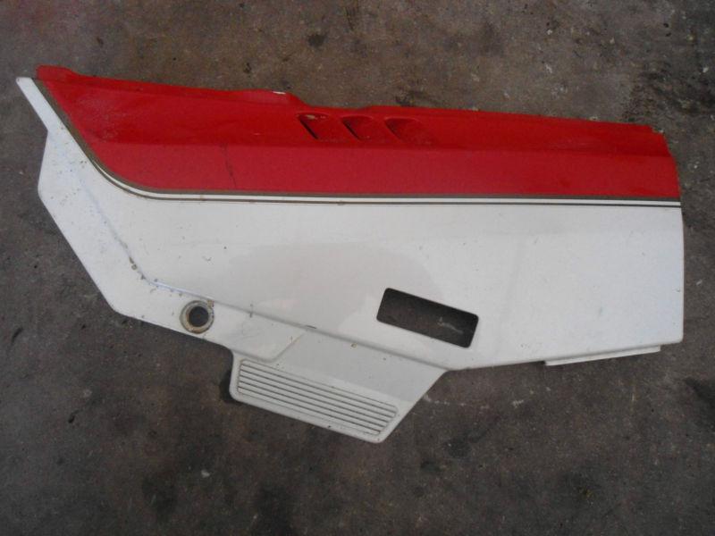 1987 kawasaki ninja zx750 zx 750 left side cover cowl plastic fairing