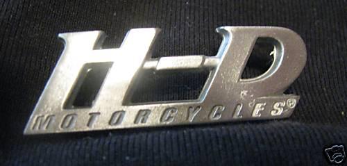 Unique harley-davidson h-d motorcycle biker vest pin 