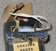 Nos 1960-61 oldsmobile courtest lights switch assembly