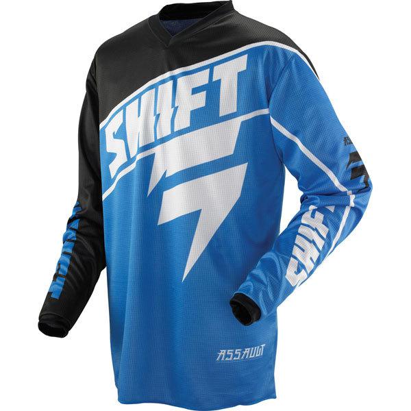 Blue s shift racing assault jersey 2013 model