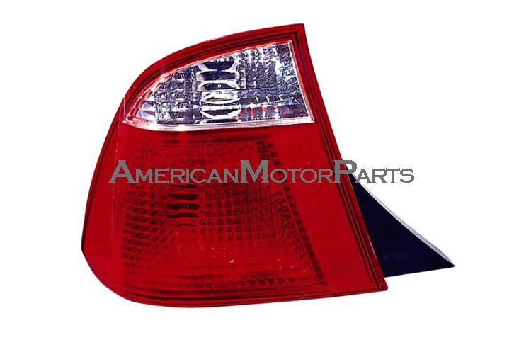 Left driver side replacement tail light lamp 05-07 06 ford focus 4dr 5s4z13405aa