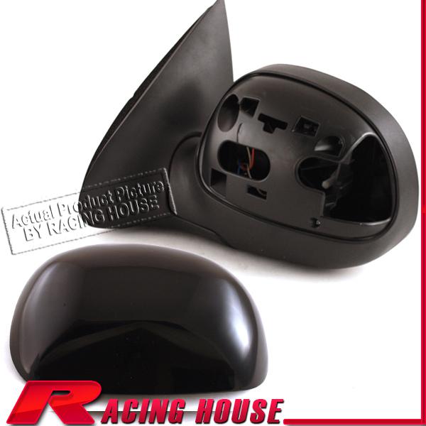 97 ford f150 xlt power contour type black mirror left hand driver rear view side