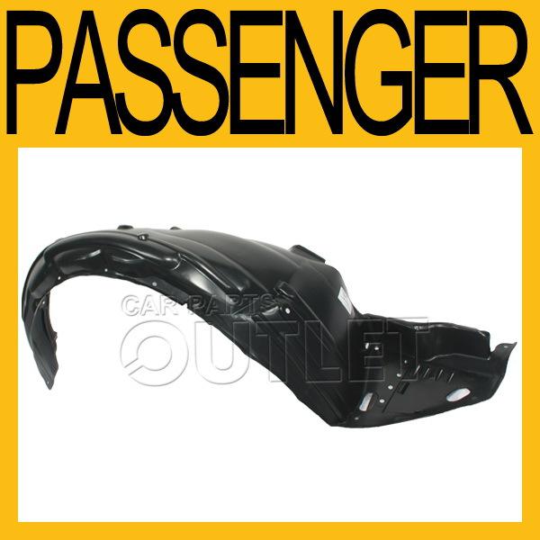 08-12 accord sedan front splash shield right ho1249127 new inner fender liner rh