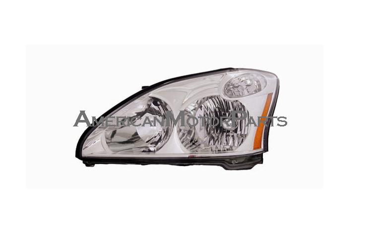 Driver side replacement headlight w/o hid 04-07 lexus rx300 rx350 japan built