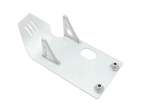 Bbr motorsports skid plate - silver  320-hxr-5031