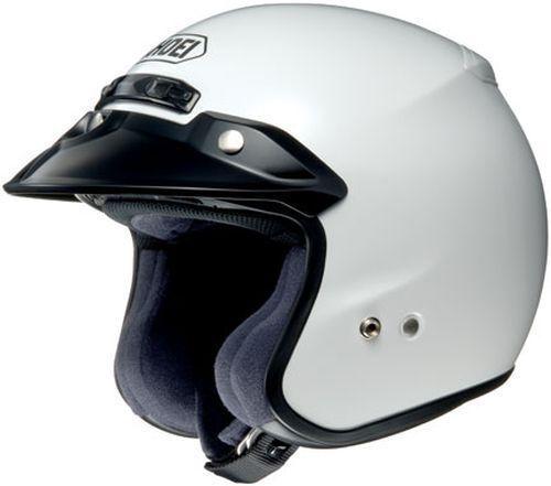 Shoei 02-608 rj-platinum r helmet white sml