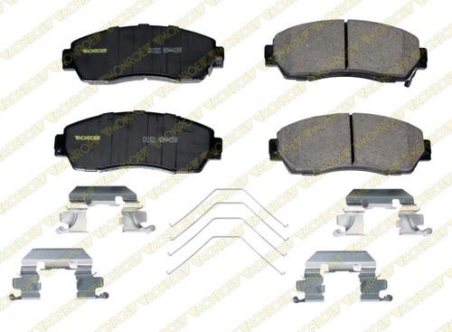 Monroe cx1521 brake pad or shoe, front-monroe ceramics brake pad