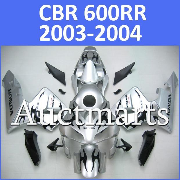 Fit honda 03 04 cbr600rr cbr 600 rr 2003 2004 fairing kit abs plastics a57 d10