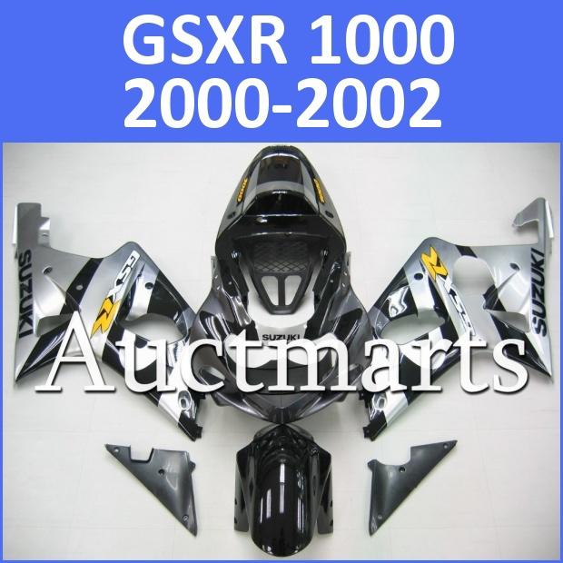 Fit suzuki 00 01 02 gsxr 1000 gsx-r1000 2000 2001 2002 fairing k1 c1 d10