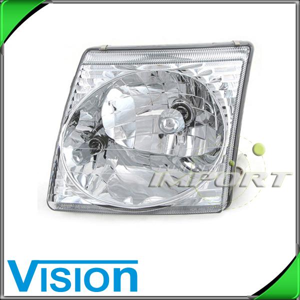 Driver side left l/h headlight lamp assembly 2002-2004 ford explorer sport trac