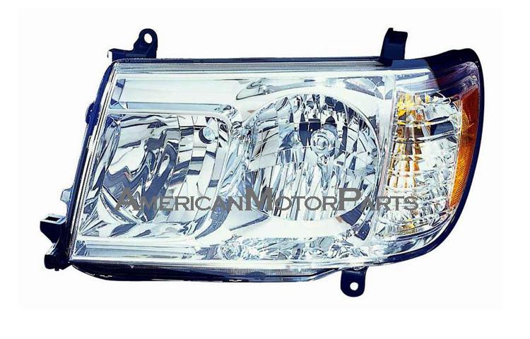 Depo driver & passenger replacement headlight 06-07 toyota land cruiser