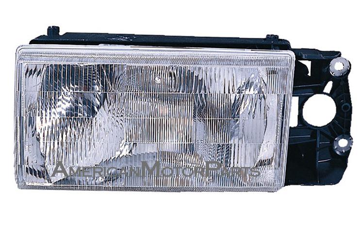 Depo driver & passenger replacement headlight w/o fog lamp volvo 740 760 940 960