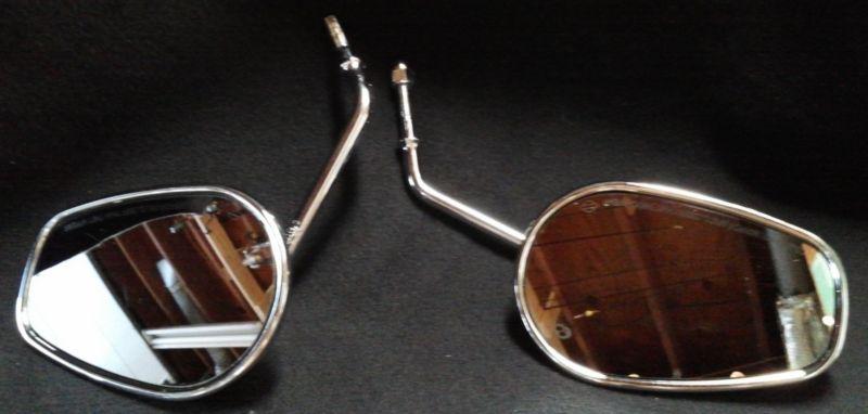 Oem chrome 2003 harley davidson motorcycle 1200 xl custom rearview side mirrors