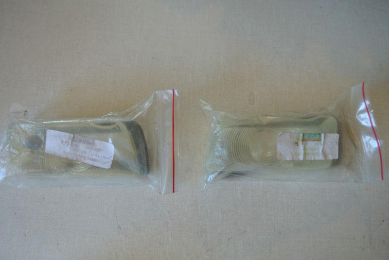 1966 plymouth barracuda s front parking lens turn signal pair valiant signet new