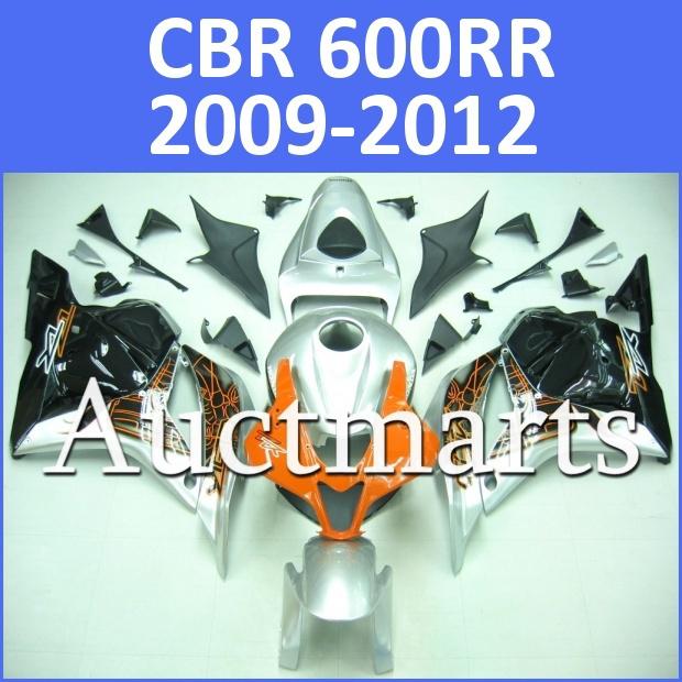 Fit honda 09 10 11 12 cbr600rr cbr 600 rr 2009 2010 2011 2012 fairing kit n16 d0