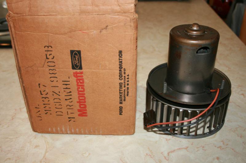 Nos 1976-1977 ford maverick mercury comet a/c blower motor