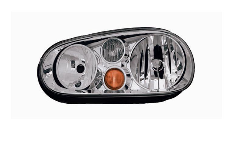 Depo driver & passenger side replacement headlight w/o fog lamp volkswagen golf