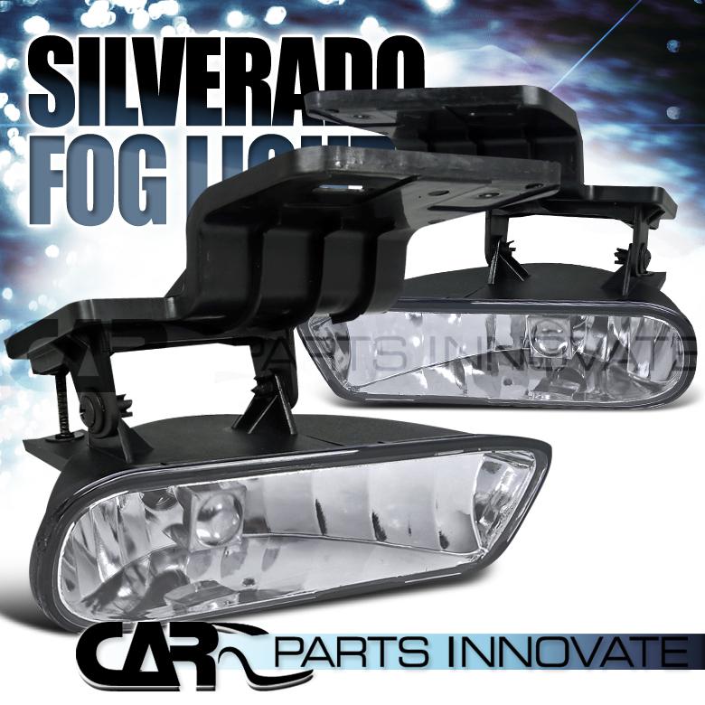 Sell 9902 SILVERADO 0006 SUBURBAN TAHOE CLEAR FOG LIGHTS DRIVING