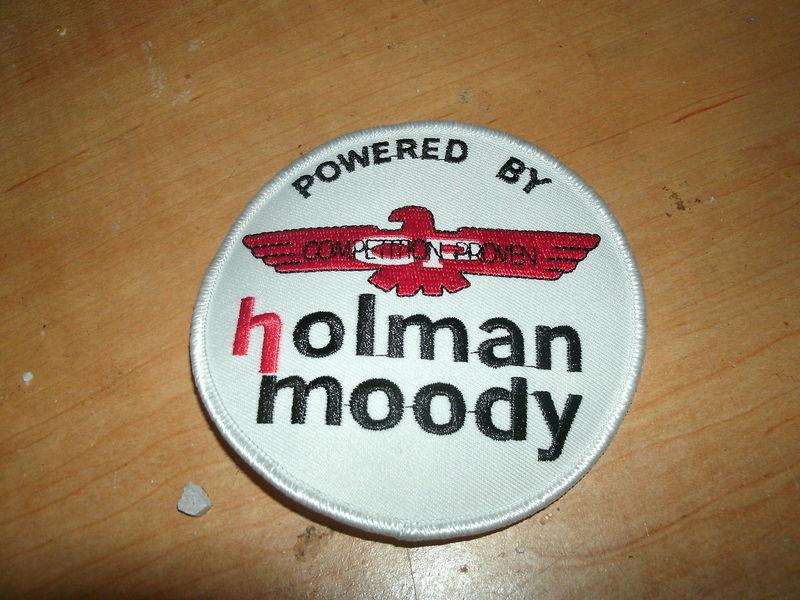 Holman moody powered competition proven mustang fairlane galaxie round patch