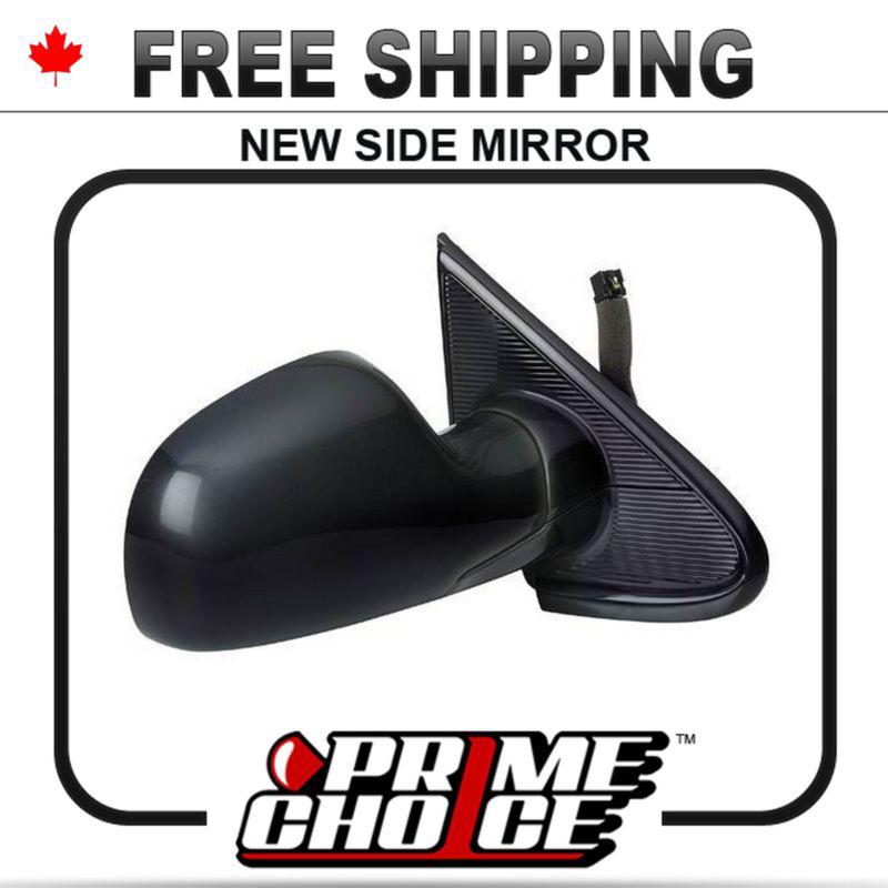 New power heated black passenger side view mirror voyager/caravan van right door