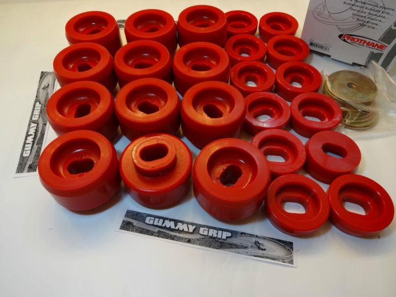 Prothane bushing polyurethane body mount bushing kit tahoe yukon 06-07 7-143 *