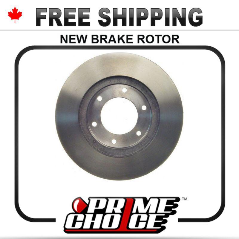 1 premium new disc brake rotor for front fits left driver / right passenger side