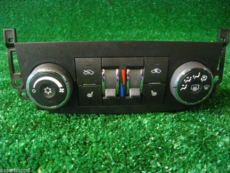 2008 chevy impala dash heater temp climate control w/ seat heat option