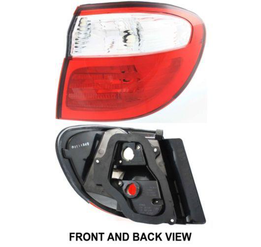 01-03 lexus is300 brake taillight lamp dark metallic bezel right rh passenger