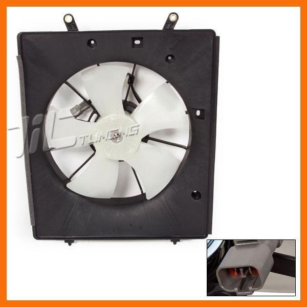 Acura mdx pilot radiator fan assembly blade motor shroud left driver 01 02