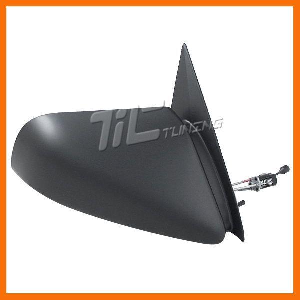 87-94 shadow sundance duster passenger right black housing mirror manual remote