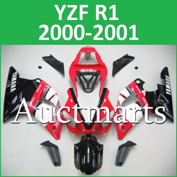 Fit yamaha yzf r1 00 01 yzfr1 2000 2001 1000 fairing kit bodywork c6 c03