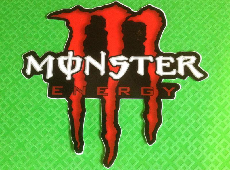  sticker monsters racing atv motocross ktm honda suzuki yamaha rockstar hrc s49