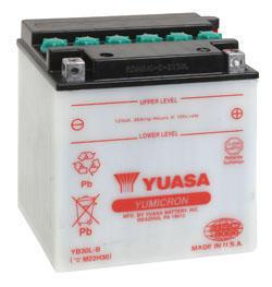 Yuasa battery yumicron yb30l-b fits polaris ranger 2x4 2002-2003