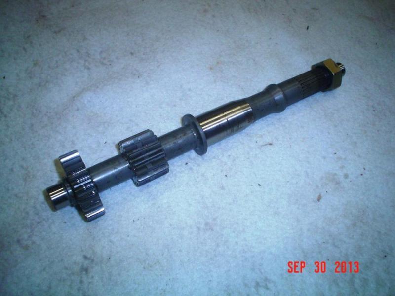 00-02 arctic cat suzuki 500 4x4 auto secondary transmission input shaft