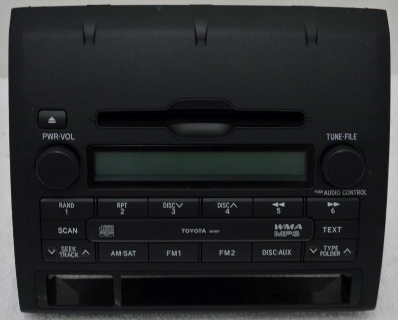 08-11 toyota tacoma cd player mp3 radio oem 