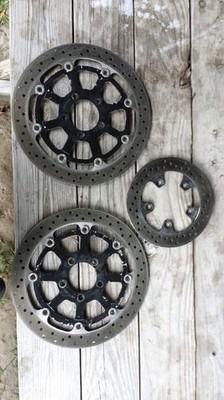 2001 2002 suzuki gsxr brake rotor front and rear