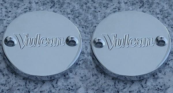 1987-2008 kawasaki vulcan 88 vn 1500 chrome fluid caps