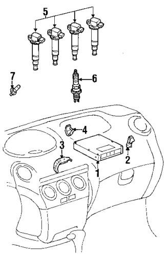 Toyota 9091901164 genuine oem factory original spark plug